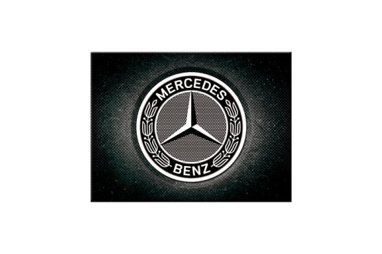 Magneetti Mercedes-Benz - Logo Black
