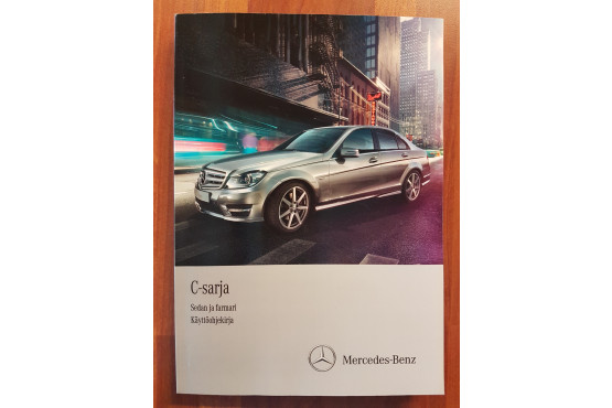 Käyttöohjekirja W204 Suomen kielinen