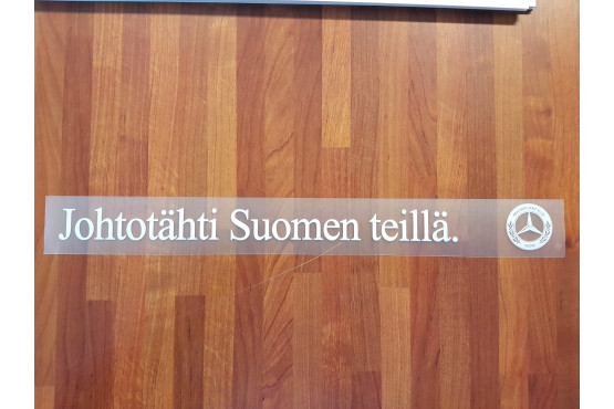 Takalasitarra Johtotähti Suomen teillä 