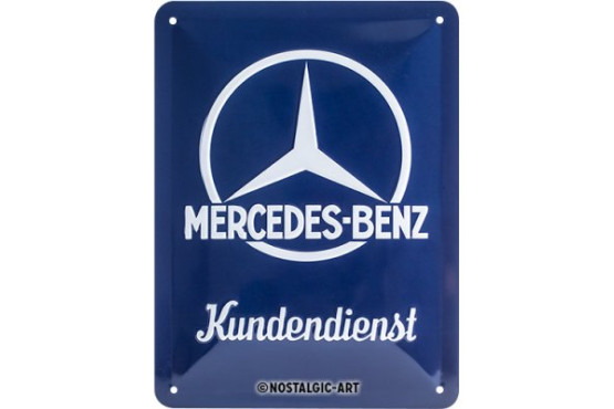 Kilpi 15x20 Mercedes-Benz Kundendienst