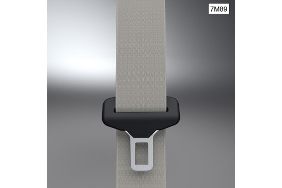 Turvavyö takapenkille W212 Vasen Harmaa (7M89) Alkuperäinen