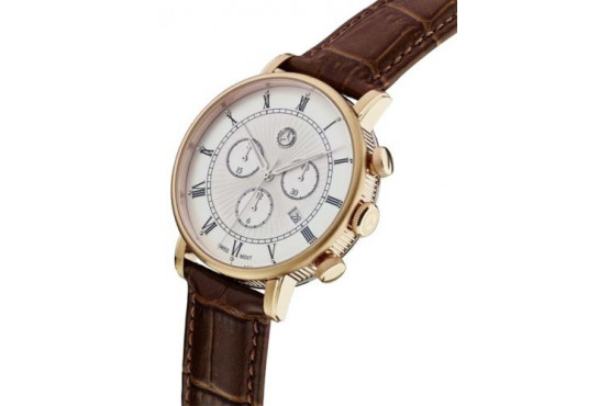 M-B Miesten kello "classic retro gold chronograph"