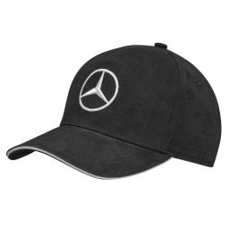 Lippalakki Musta Mercedes Tähti