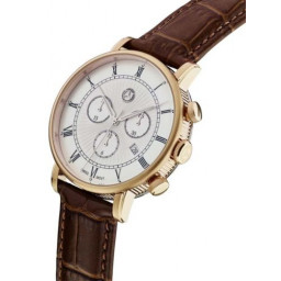 M-B Miesten kello "classic retro gold chronograph"